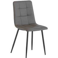 World Furniture 4 x Virgo Dining Chair - Grey Grey Legs