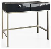 Frank Olsen Lyra 2 Drawer Console Table - Midnight Indigo