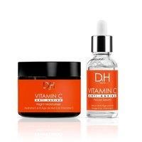 Anti-Aging Vitamin C Facial Serum 30ml + Vitamin C Anti-Ageing Night Moisturiser 60ml