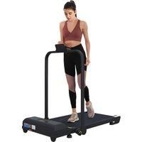 HOMCOM 2.5HP Walking Pad Treadmill, Folding Under Desk Treadmill Walking Machine, 1-10KM/H, with Remote Control Aosom UK