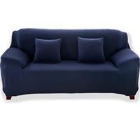 Teynewer Fit Stretch Sofa Cover, Sofa Slipcover 1-Piece (4 Blue)