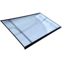 Starkedach Canopy Flat R-160, Graphite, 160x100x30cm (transparent)