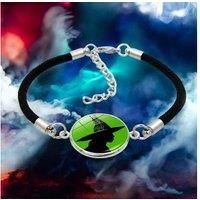 Wicked Witch Inspired Elphaba & Glinda Rope Bracelets 2Pcs Set