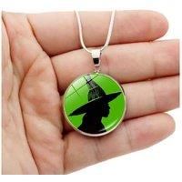 Wicked Witch Inspired Elphaba & Glinda Stainless Steel Necklace