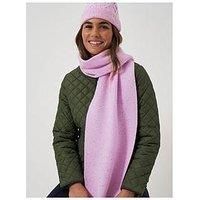 Crew Clothing Glitterball Scarf - Pink