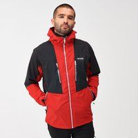 Regatta Men's Breathable Sacramento IX 2 in 1 Waterproof Jacket Danger Red Ash