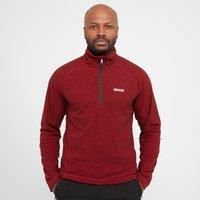 Regatta Mens Montes Lightweight Half Zip Fleece, Danger Red, M UK