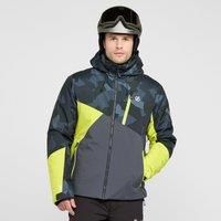 Dare 2b - Men's Breathable Baseplate Ski Jacket Yellow Black Geo