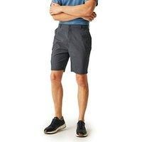 Regatta Men's Durable Dalry Multi Pocket Shorts Seal Grey, Size: 34"