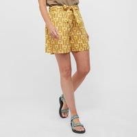 Regatta Orla Kiely Summer II Shorts Yellow Tall Flowers, Size: 8 - Sale