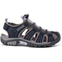 Regatta Kids' Westshore Lightweight Walking Sandals Navy Lilac Frost, Size: UK Junior 2.5 - Sale