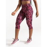 Dare 2B Influential 3/4 Legging - Print Pink