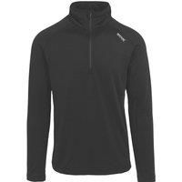 Regatta Mens Yonder II Half Zip Outdoor Pullover Fleece - Black - S