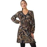 Roman Floral Print Stretch Jersey Dress for Women UK - Ladies