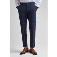 Ted Baker Chelia Airforce Check Slim Blue Men's Trousers