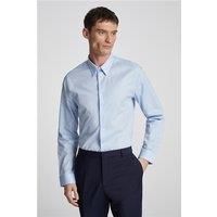 Blue Ted Baker Mens Shirt, Long Sleeve, Slim fit by Suit Direct