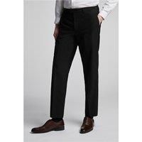 Limehaus Regular Fit Black Men's Trousers by Suit Direct