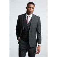 Limehaus Charcoal Grey Regular Fit Men's Suit Jacket