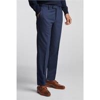 Jeff Banks Navy Blue Texture Men's Trousers by Suit Direct