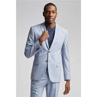 Antique Rogue Tailored Fit Cloud Blue Men's Suit Jacket