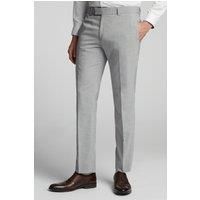 Grey Plain Skinny Trousers