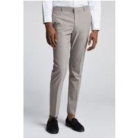 Farah Danbury Slim Fit Putty Beige Men's Suit Trousers