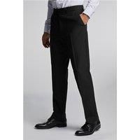 Antique Rogue Slim Fit Black Dinner Men's Trousers by Suit Direct