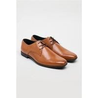 Racing Green Newman Tan Leather Shoe by Suit Direct