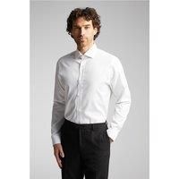 White Alexandre of England Mens Shirt, Egyptian Cotton