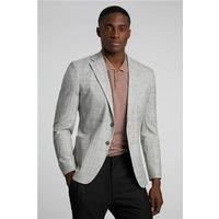 Limehaus Grey Mens Regular Fit Casual Formal Blazer