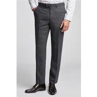 Ted Baker Slim Fit Charcoal Grey Semi Plain Men's Trousers by Suit Direct