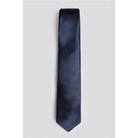 Marc Darcy Stanley Navy Blue Tie and Pocket Square Navy Blue by Suit Direct