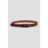 Limehaus Holt Tan Belt by Suit Direct