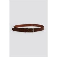 Limehaus Holt Brown Belt by Suit Direct