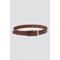 Limehaus Burghley Brown Belt by Suit Direct