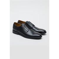 CitiFlex Farringdon Black Leather Derby Shoe by Suit Direct