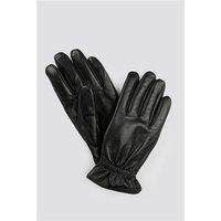 Sophos Leather Glove - Black by Suit Direct