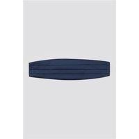 Limehaus Navy Blue Cummerbund by Suit Direct