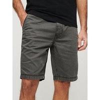 Superdry Men/'s Vintage International Short Board, Grey, 24