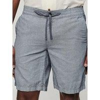 Superdry Mens Drawstring Linen Shorts