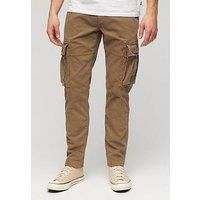 Superdry Core Cargo Trousers - Dark Brown