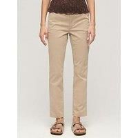 Superdry Womens Mid Rise Chino Trousers