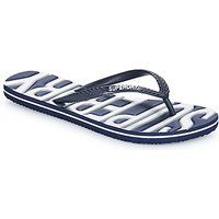 Superdry  Vintage Vegan Flip Flop  women's Flip flops / Sandals (Shoes) in Black