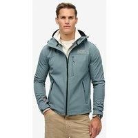 Superdry Mens Hooded Soft Shell Trekker Jacket Size L