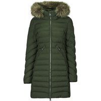 Superdry  FUJI HOODED MID FAUSSE FOURRURE  women's Jacket in Kaki