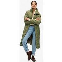 Superdry Superlong Liner Jacket - Green