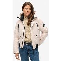 Superdry City Padded Bomber Jacket - Pink