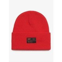 Superdry Surplus Knitted Beanie Hat - Red