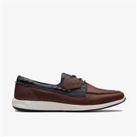 Mens Clarks Casual Innovative Rock Soled Lace Up Deck Shoes ATL Sail Go