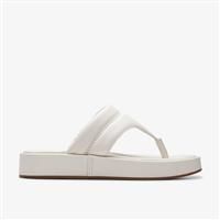 Clarks Women/'s Alda Walk Sandal, Off White Lea, 3 UK